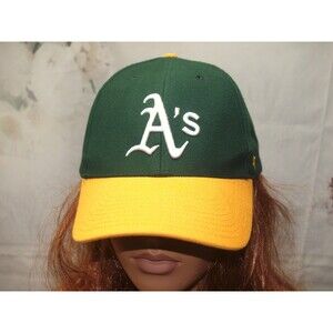 '47 Brand Oakland Athletics A's MVP Adjustable Strapback Hat Cap Unisex Baseball